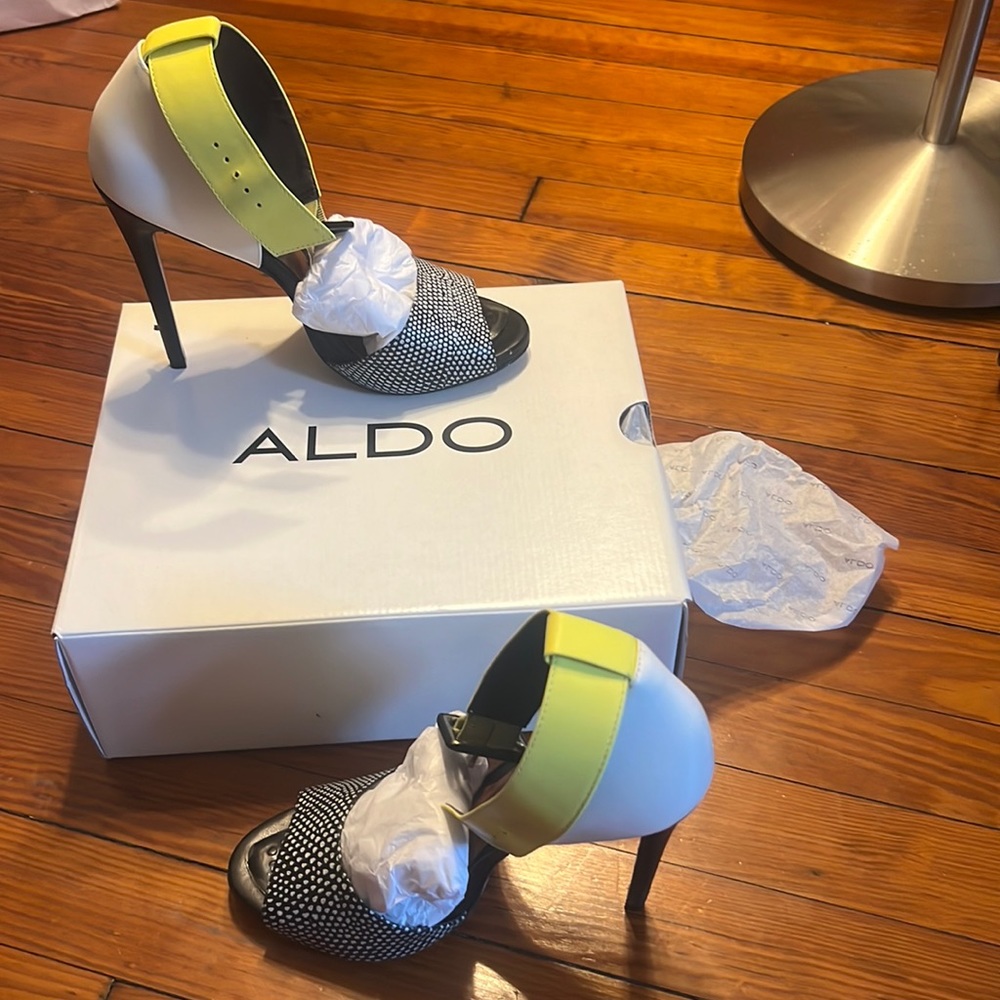 Multi colored heels